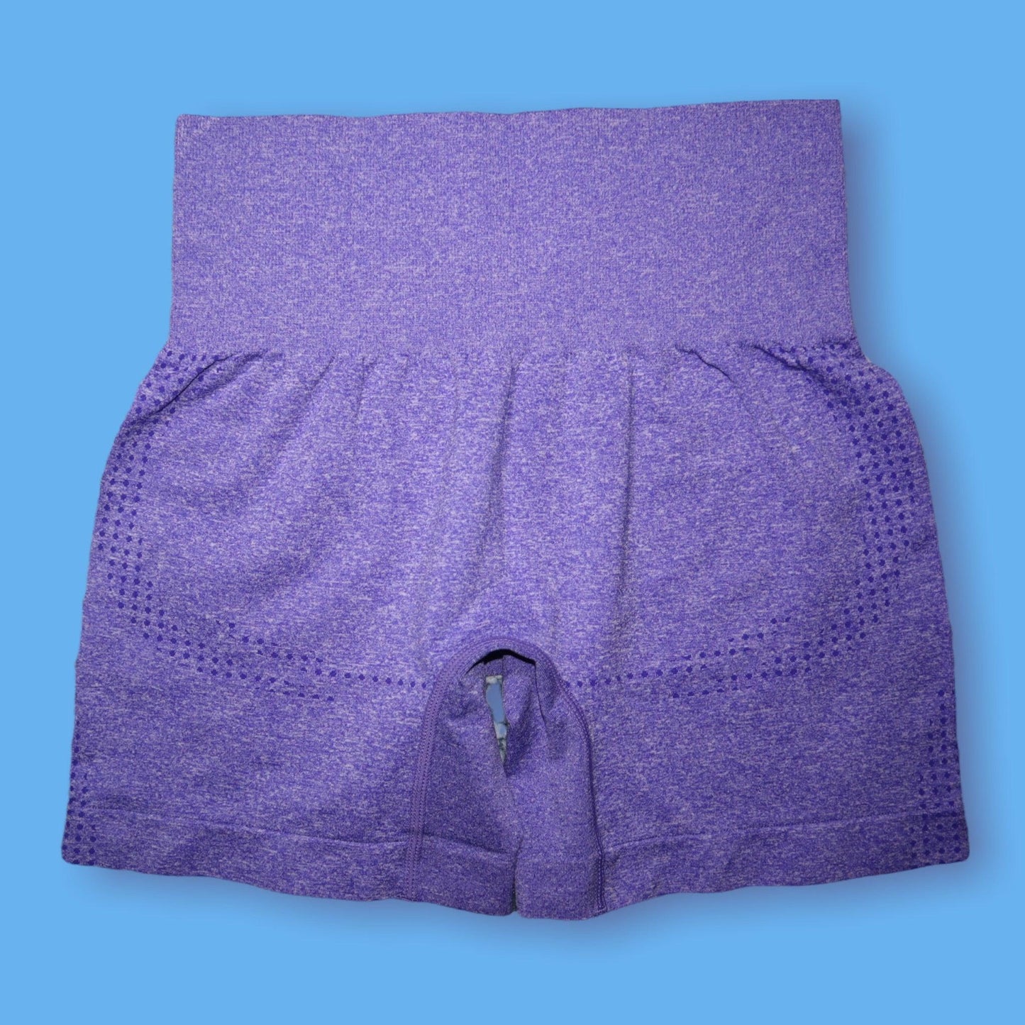 Galactic Purple Seamless Shorts - The Realm