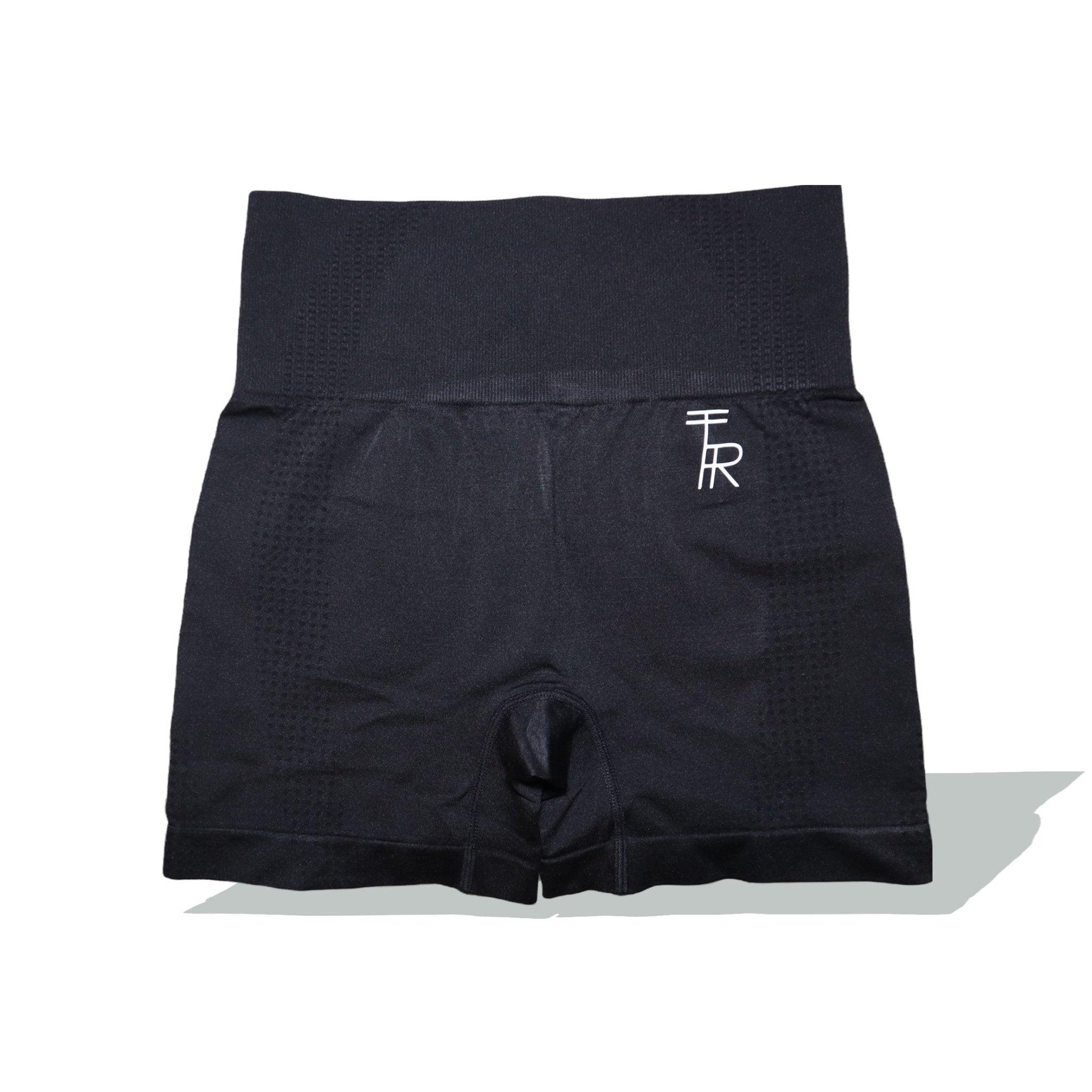 Space Black Seamless Shorts - The Realm