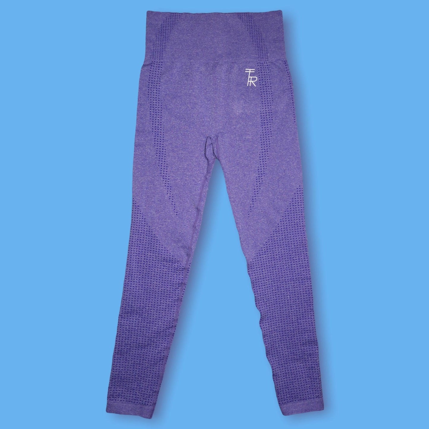 Galactic Purple Seamless Leggings - The Realm