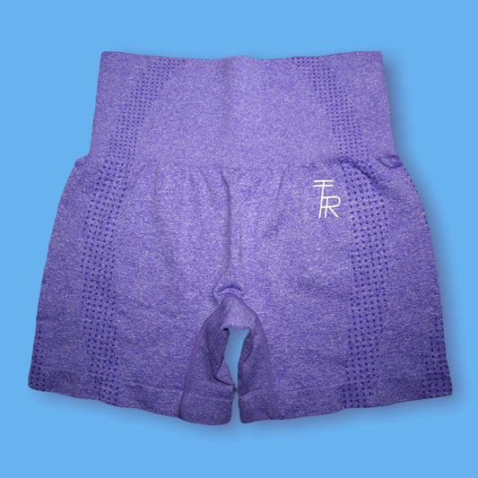 Galactic Purple Seamless Shorts - The Realm